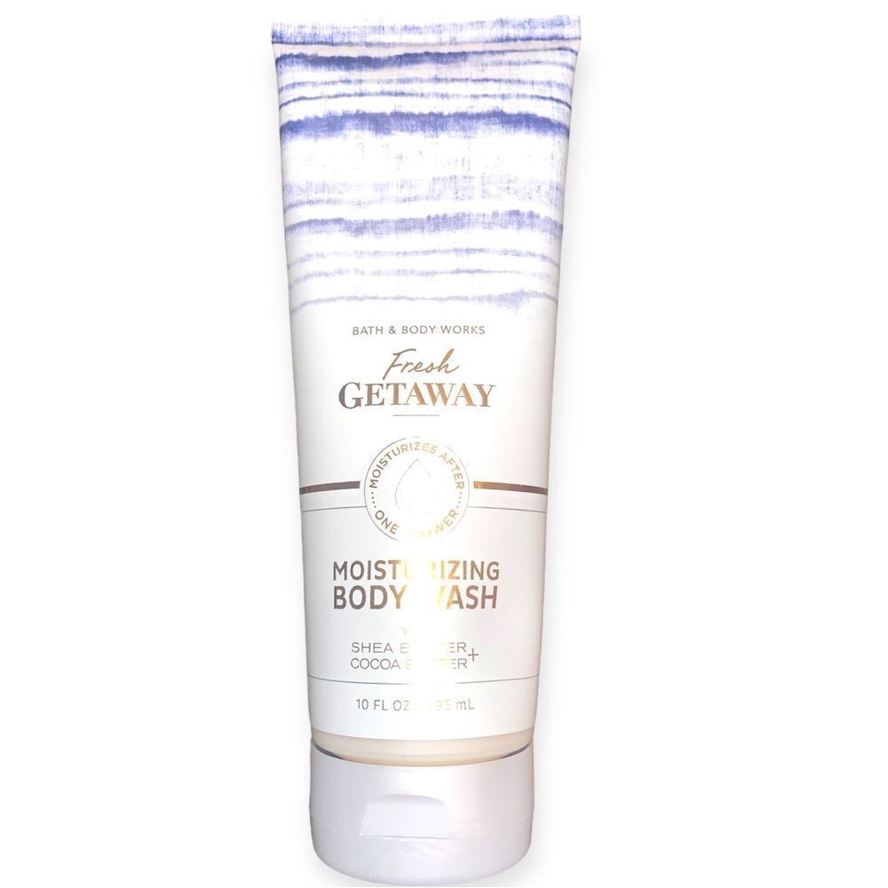 Bath & Body Works Moisturizing Body Wash FRESH GETAWAY shea cocoa butter